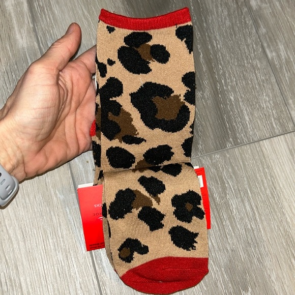Matching Marilyn Monroe Leopard Doggie & Me Grip Socks - Picture 2 of 5